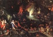 Jan Brueghel The Elder Orpheus in the Underworld oil painting artist